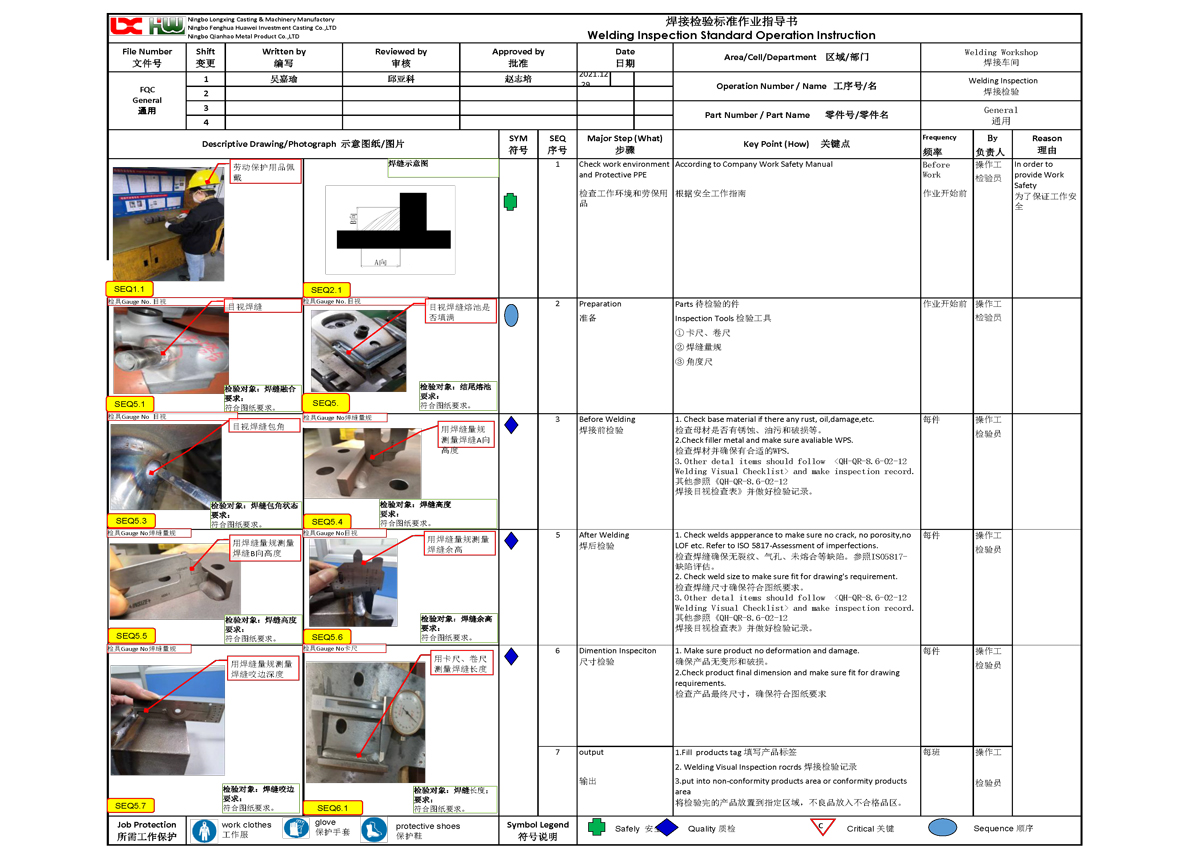 焊接检验标准作业指导书(图1)