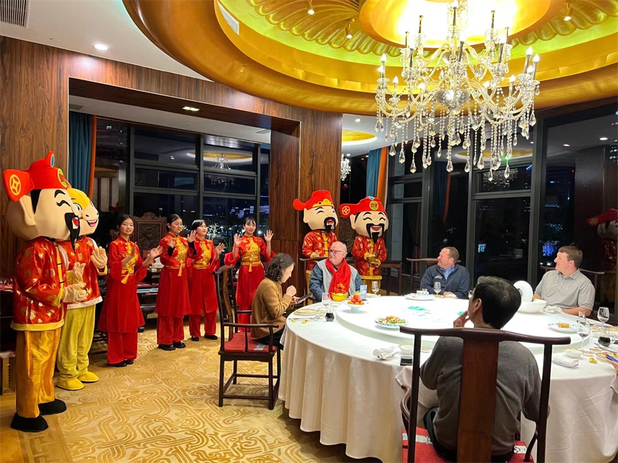 新年的第一批美国老客户来访(图3)