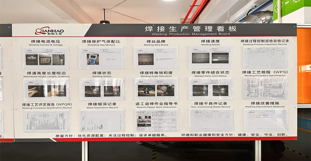 焊接生产管理看板